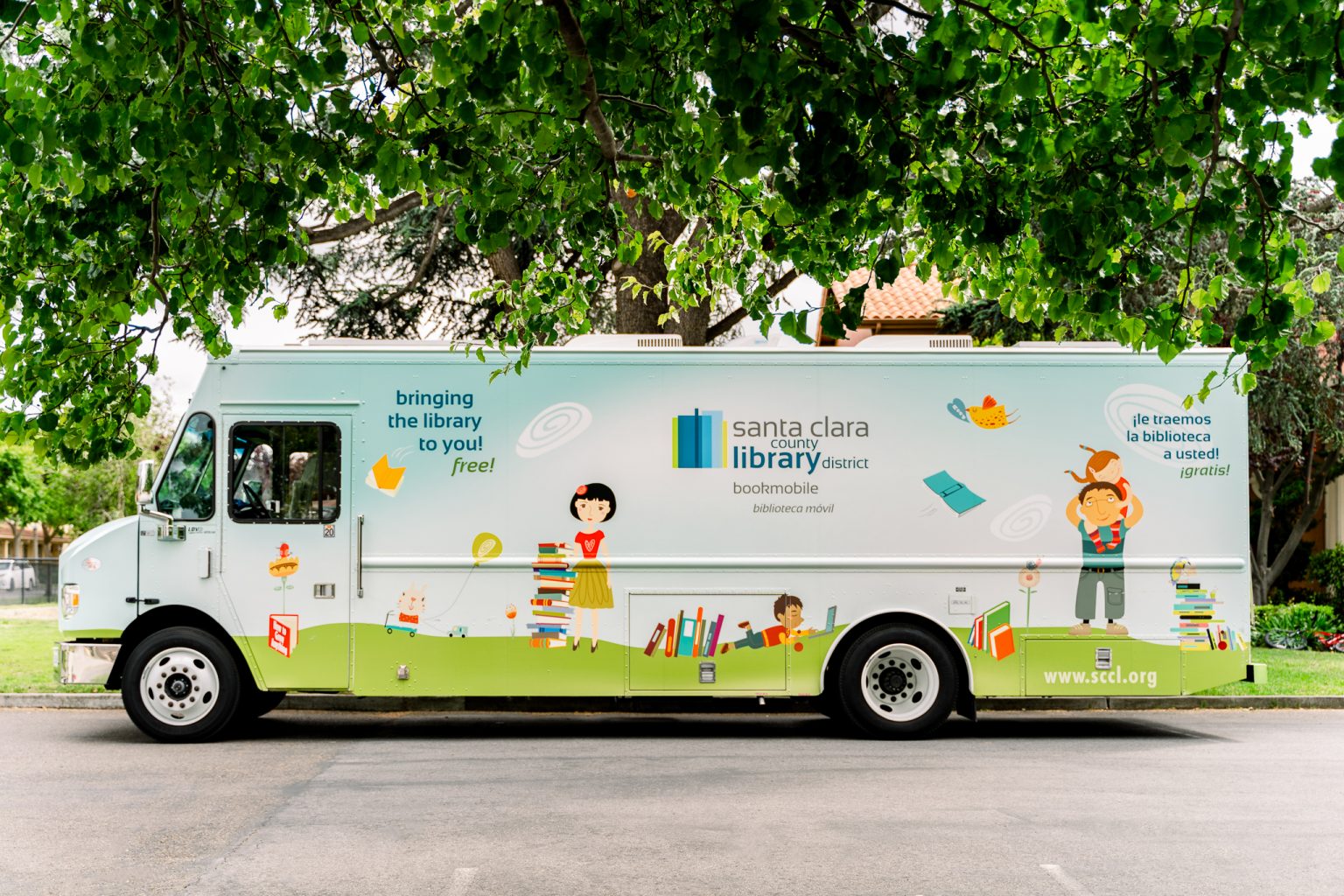 Bookmobile  Santa Clara County Library District Foundation